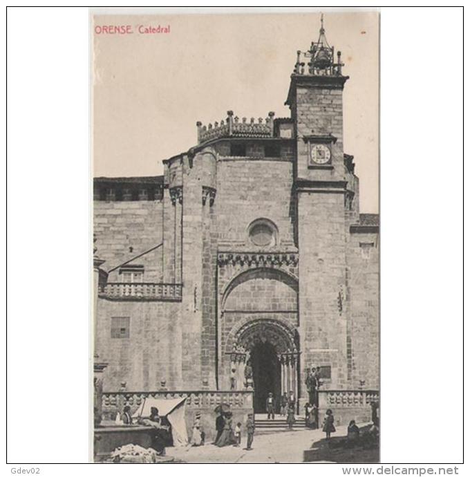 ORSTPA042-LFTD5941TARIC.Tarjeta Postal DE ORENSE.Edificios.CATEDRAL DE ORENSE.SIGLO Xll. - Iglesias Y Catedrales