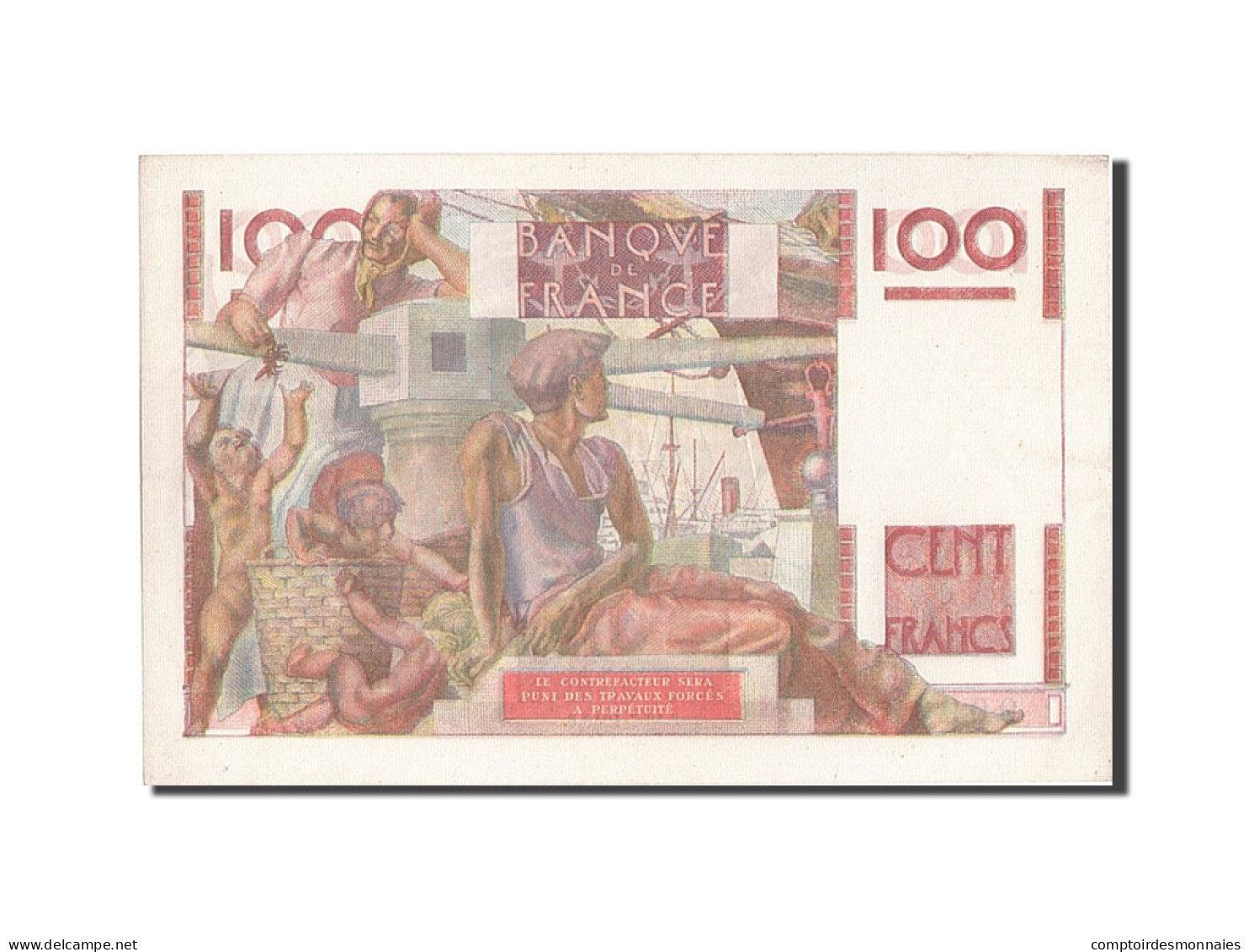 Billet, France, 100 Francs, 100 F 1945-1954 ''Jeune Paysan'', 1946, 1946-07-18 - 100 F 1945-1954 ''Jeune Paysan''