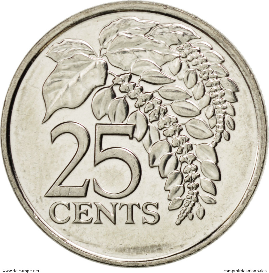 Monnaie, TRINIDAD & TOBAGO, 25 Cents, 2006, SPL, Copper-nickel, KM:32 - Trinidad & Tobago
