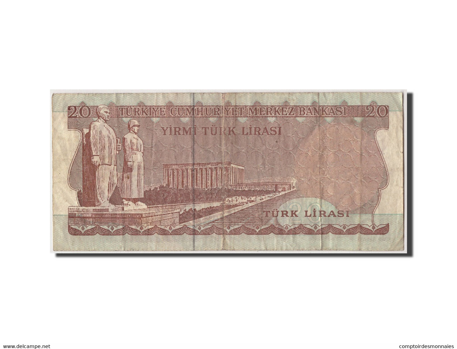 Billet, Turquie, 20 Lira, TB - Turkey