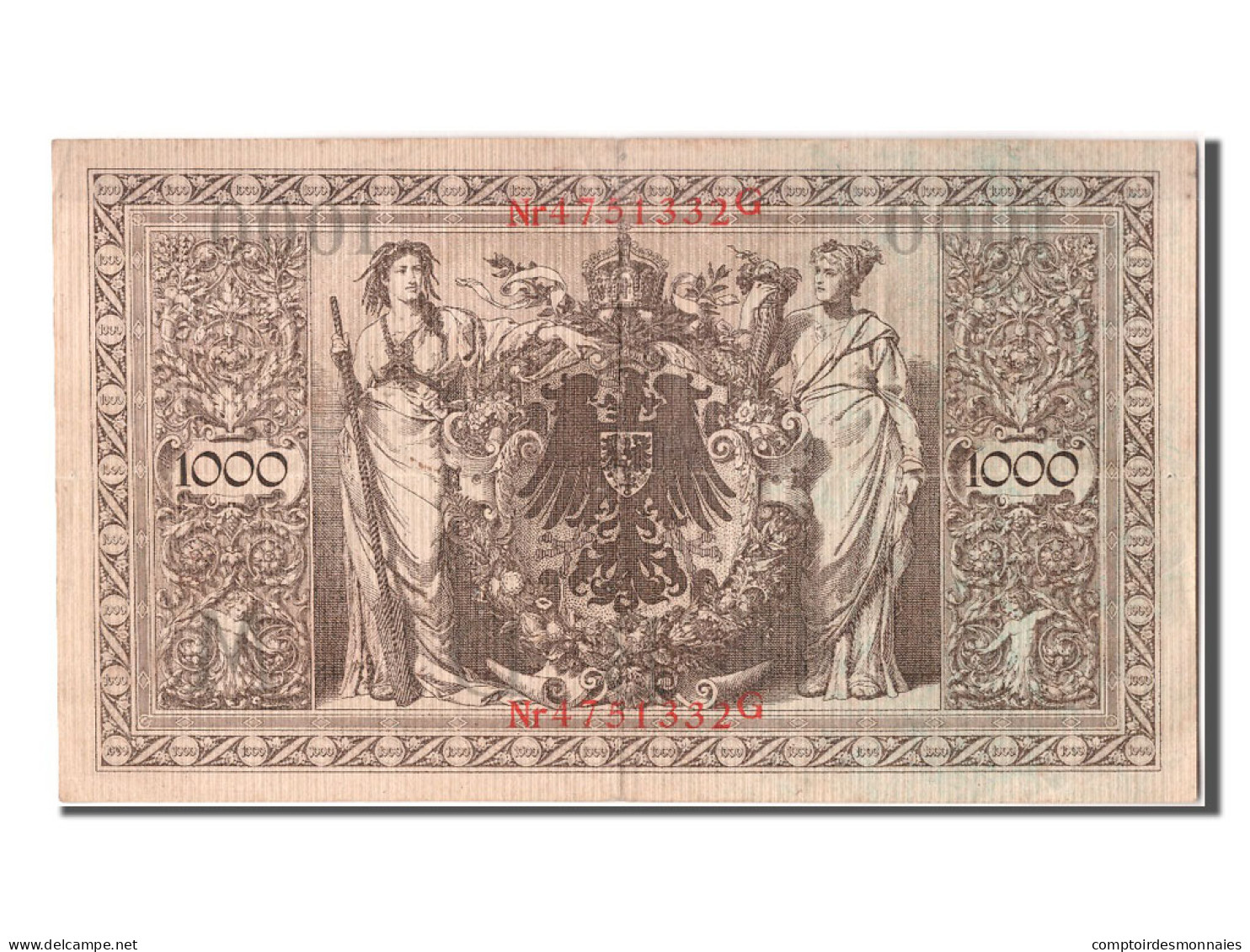 Billet, Allemagne, 1000 Mark, 1910, 1910-04-21, SUP - 1.000 Mark