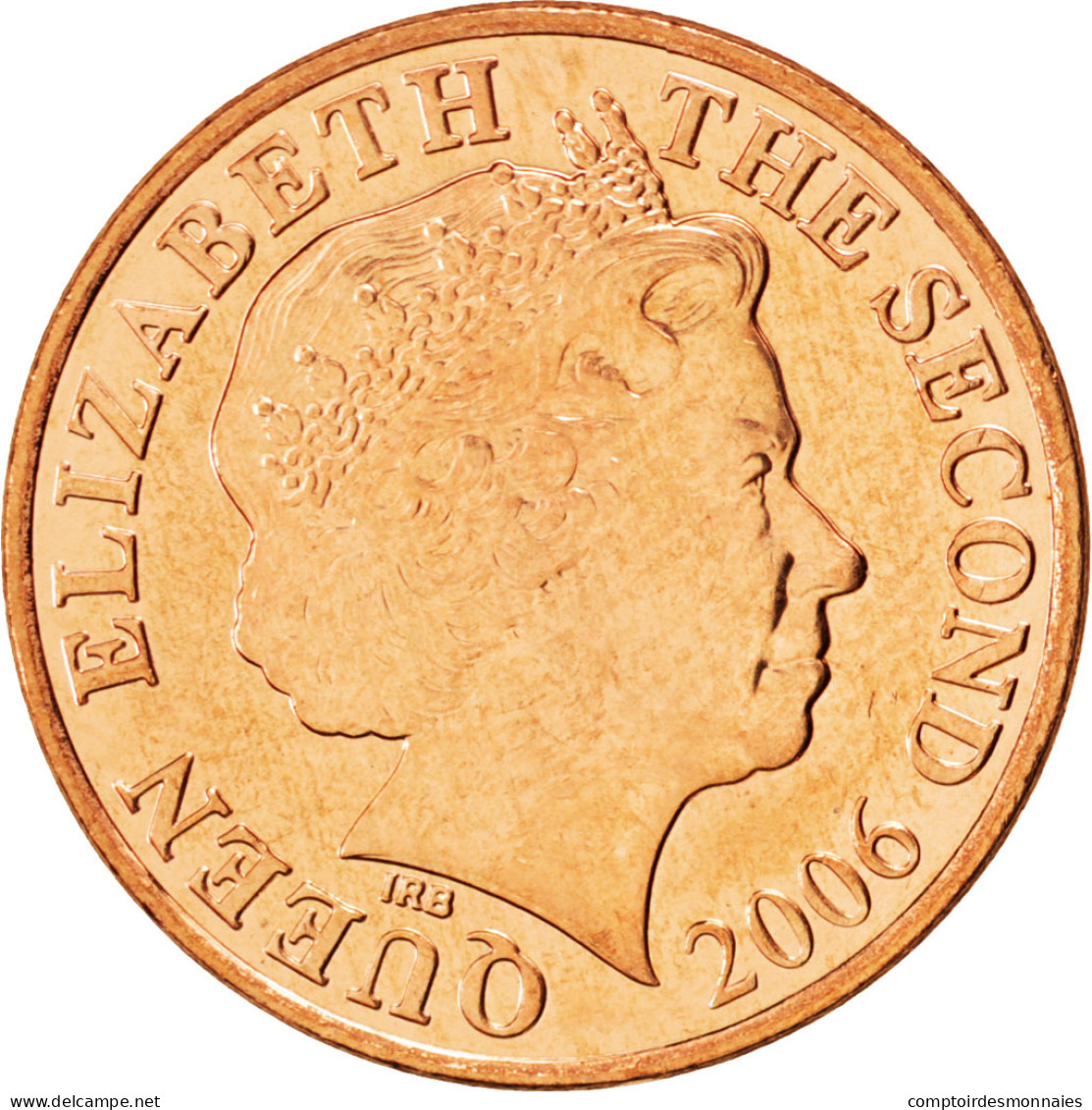 Monnaie, Jersey, Elizabeth II, Penny, 2006, SPL, Copper Plated Steel, KM:103 - Jersey