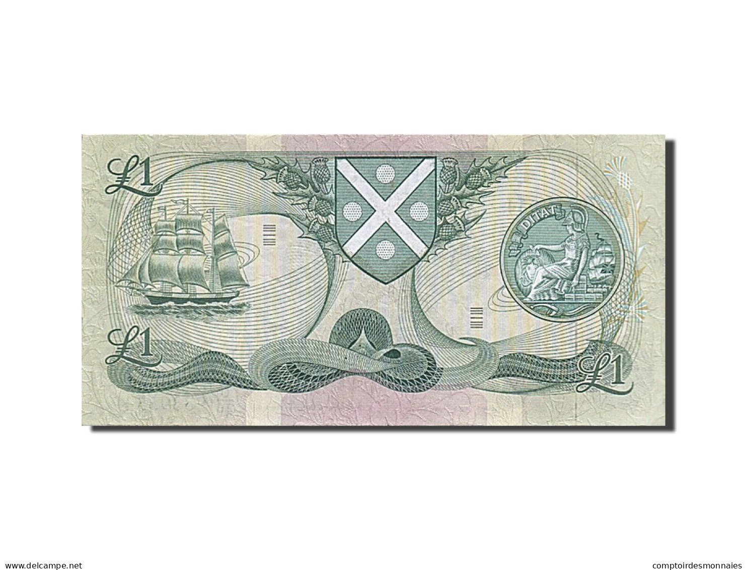 Billet, Scotland, 1 Pound, 1973, 1973-08-30, TTB+ - Andere - Europa