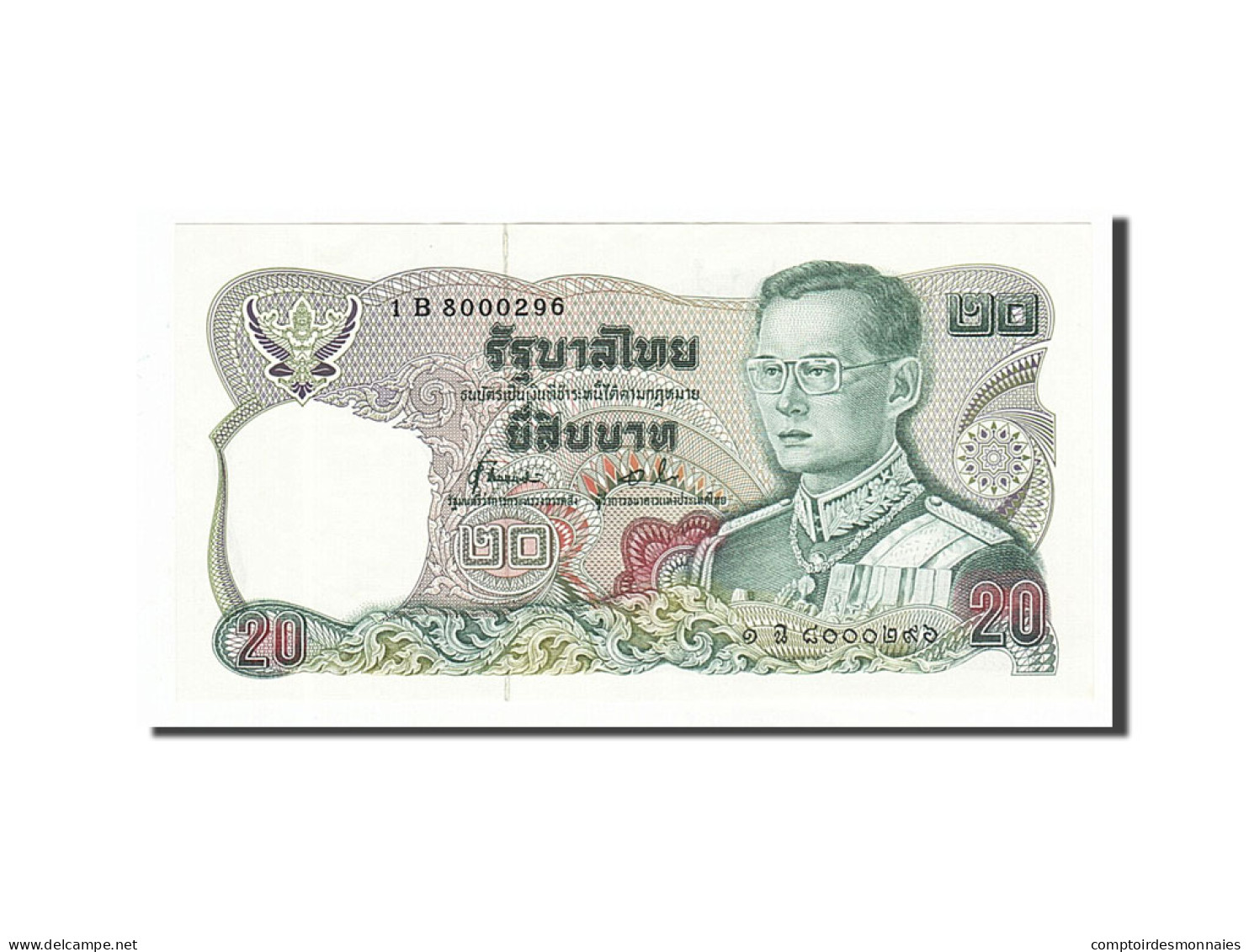 Billet, Thaïlande, 20 Baht, 1981, SUP - Tailandia