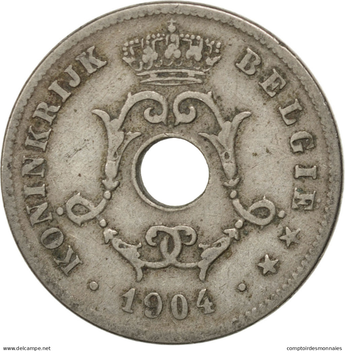 Monnaie, Belgique, 10 Centimes, 1904, TB, Copper-nickel, KM:53 - 10 Cent