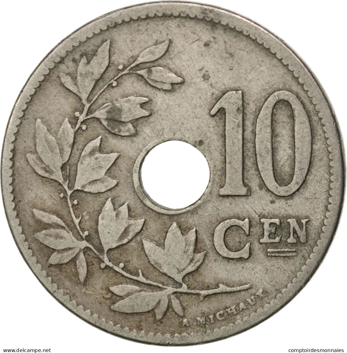 Monnaie, Belgique, 10 Centimes, 1904, TB, Copper-nickel, KM:53 - 10 Cent