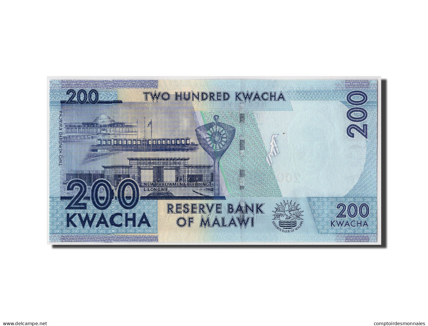 Billet, Malawi, 200 Kwacha, 2012, 2012-01-01, NEUF - Malawi