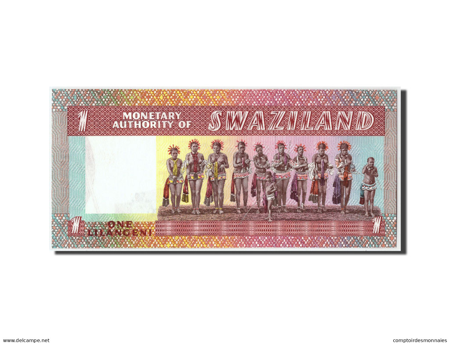 Billet, Swaziland, 1 Lilangeni, NEUF - Swasiland