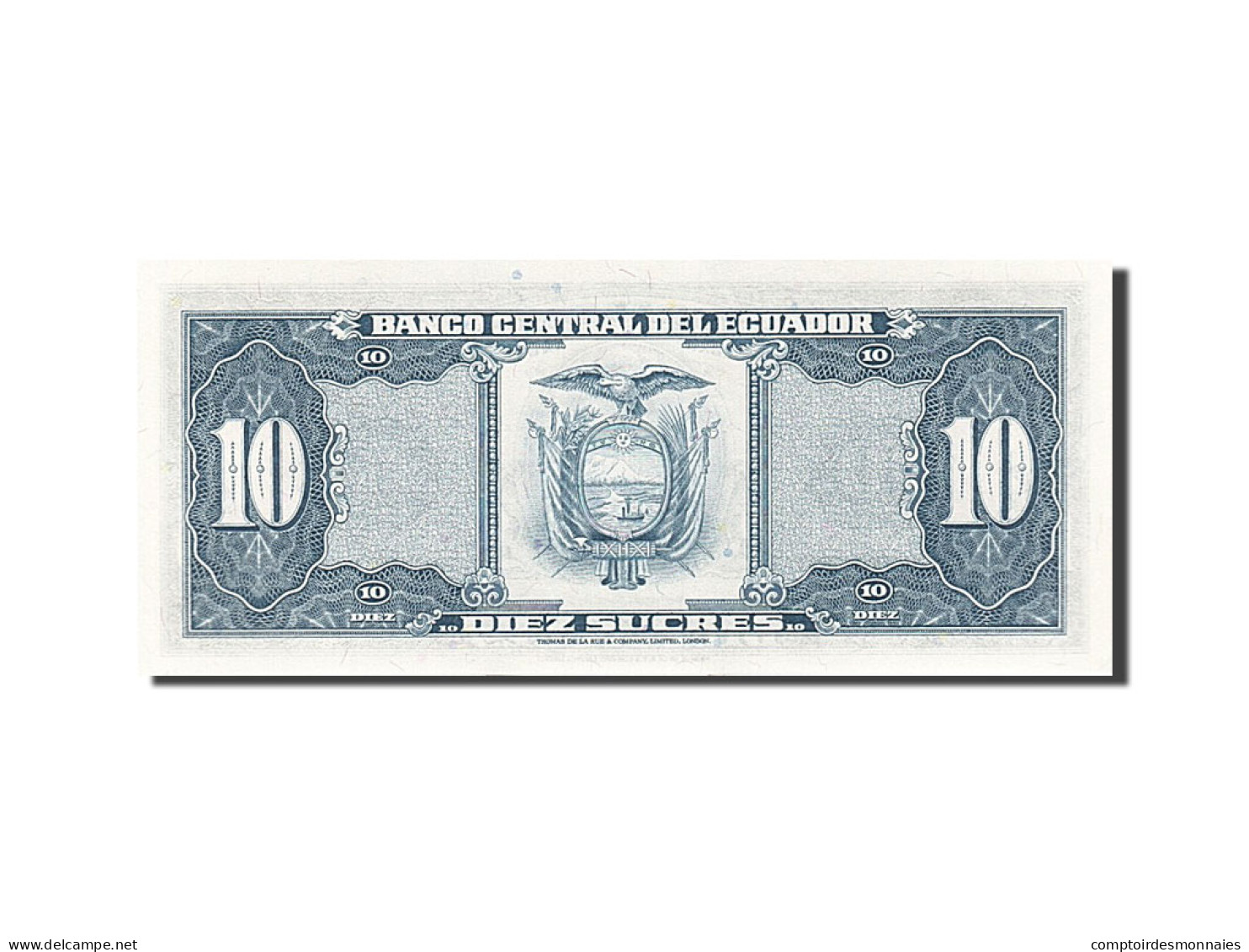 Billet, Équateur, 10 Sucres, 1983, 1983-04-20, NEUF - Ecuador