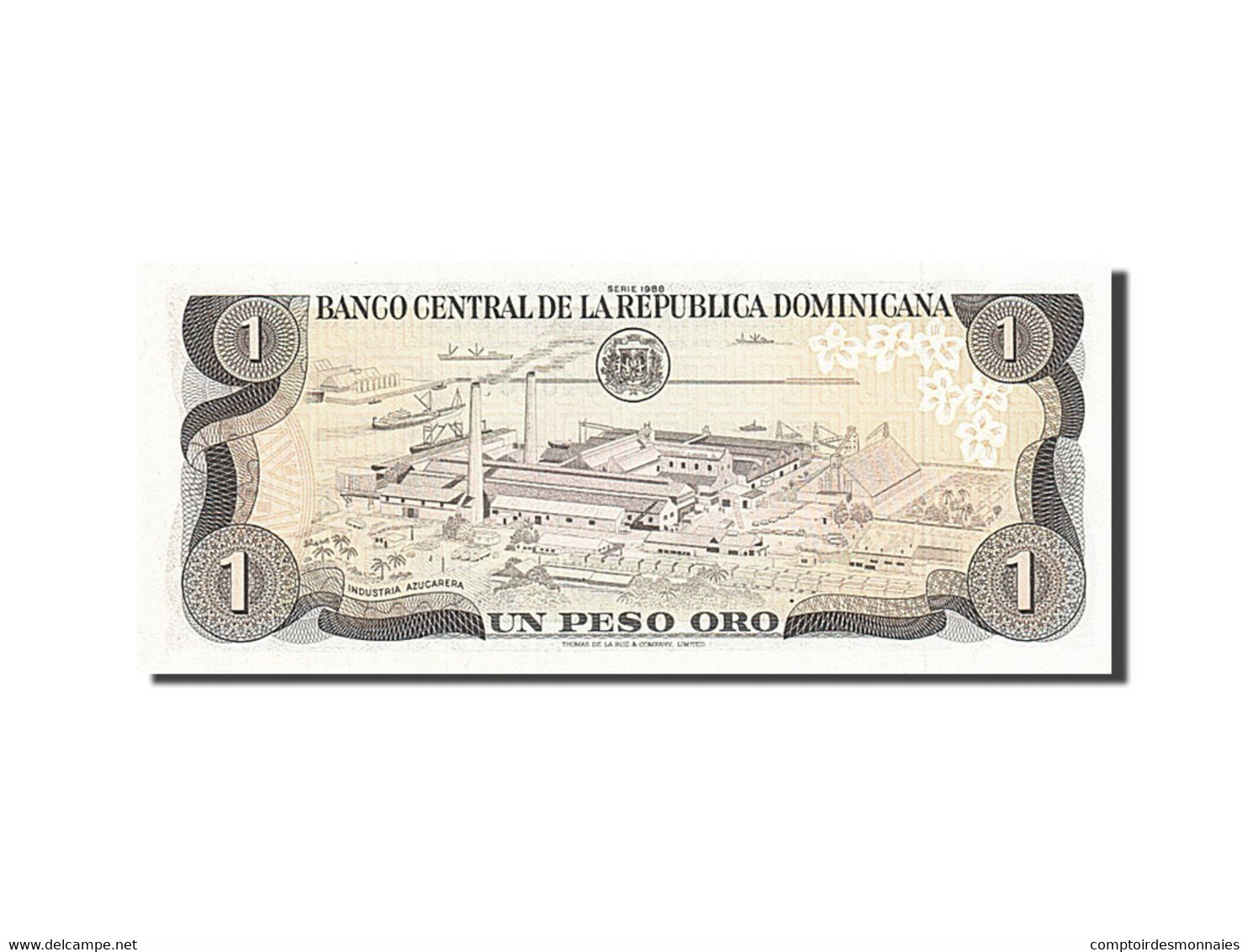 Billet, Dominican Republic, 1 Peso Oro, 1988, NEUF - Dominicaine