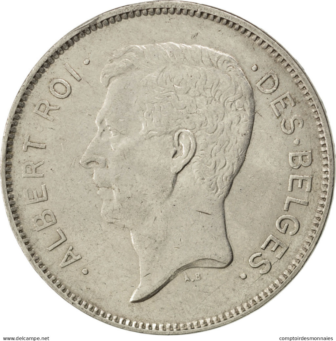 Monnaie, Belgique, 20 Francs, 20 Frank, 1932, TTB, Nickel, KM:101.1 - 20 Francs & 4 Belgas