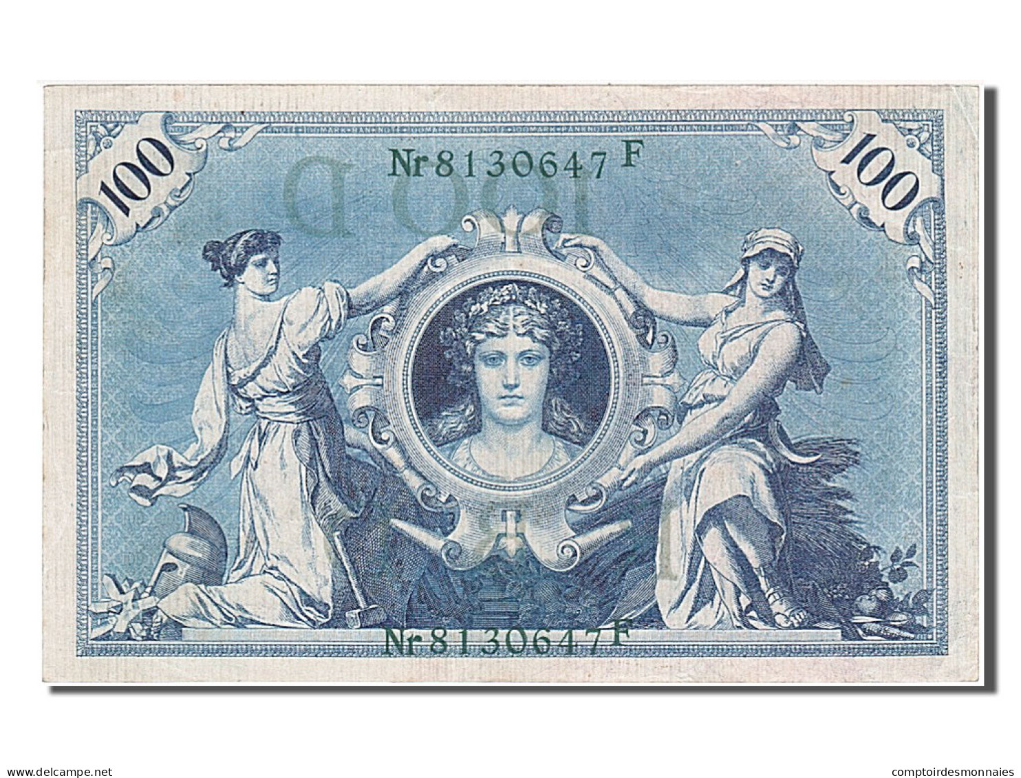 Billet, République Fédérale Allemande, 50 Deutsche Mark, 1908, 1908-02-07 - 100 Mark