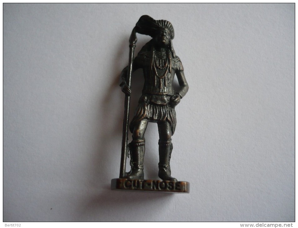 Figurine Métal  KINDER - Cut-nose - Scame - INDIEN - Figurillas En Metal