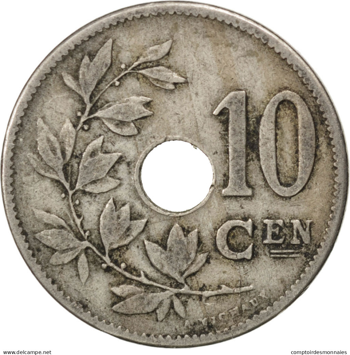 Monnaie, Belgique, 10 Centimes, 1905, TB, Copper-nickel, KM:53 - 10 Cent