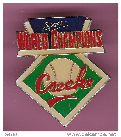 44153-Pin's.Creeks Baseball - Béisbol