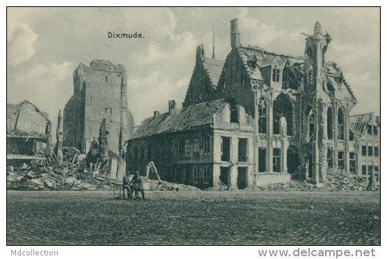 BE DIXMUDE / L'Eglise Détruite / - Diksmuide