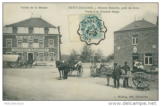 BE DOISCHE / Maison Blanche, Visite à La Douane Belge / - Doische