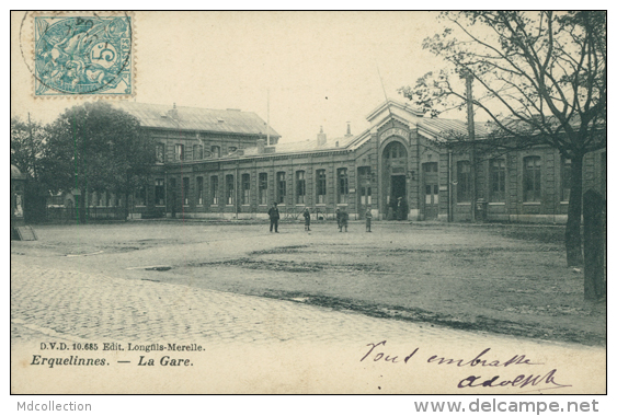 BE ERQUELINNES / La Gare / - Autres & Non Classés