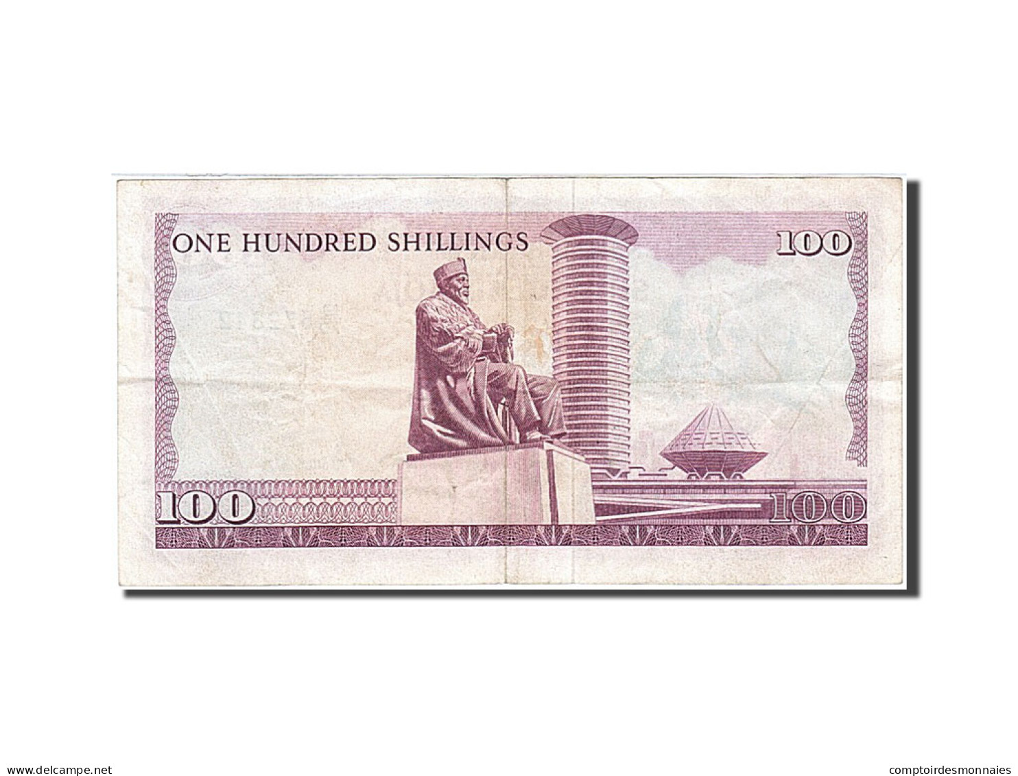 Billet, Kenya, 100 Shillings, 1977, 1977-07-01, TB+ - Kenya