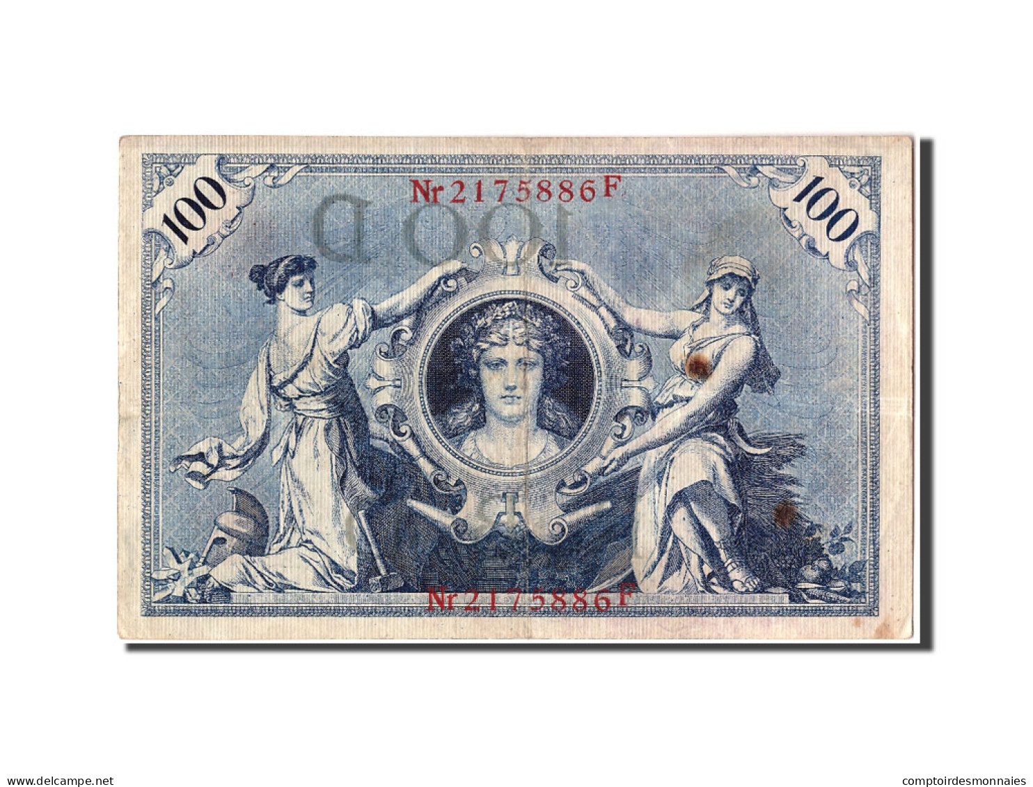 Billet, Allemagne, 100 Mark, 1908, 1908-02-07, TB+ - 5 Mark