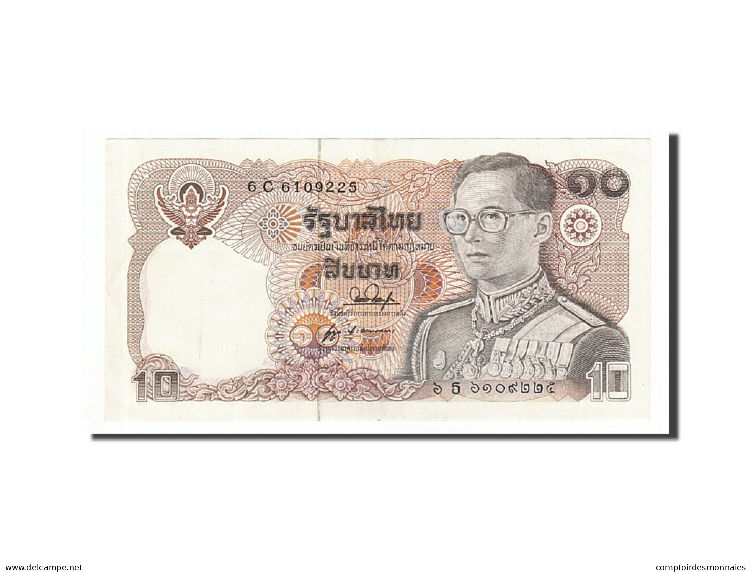 Billet, Thaïlande, 10 Baht, 1980, SUP - Thailand