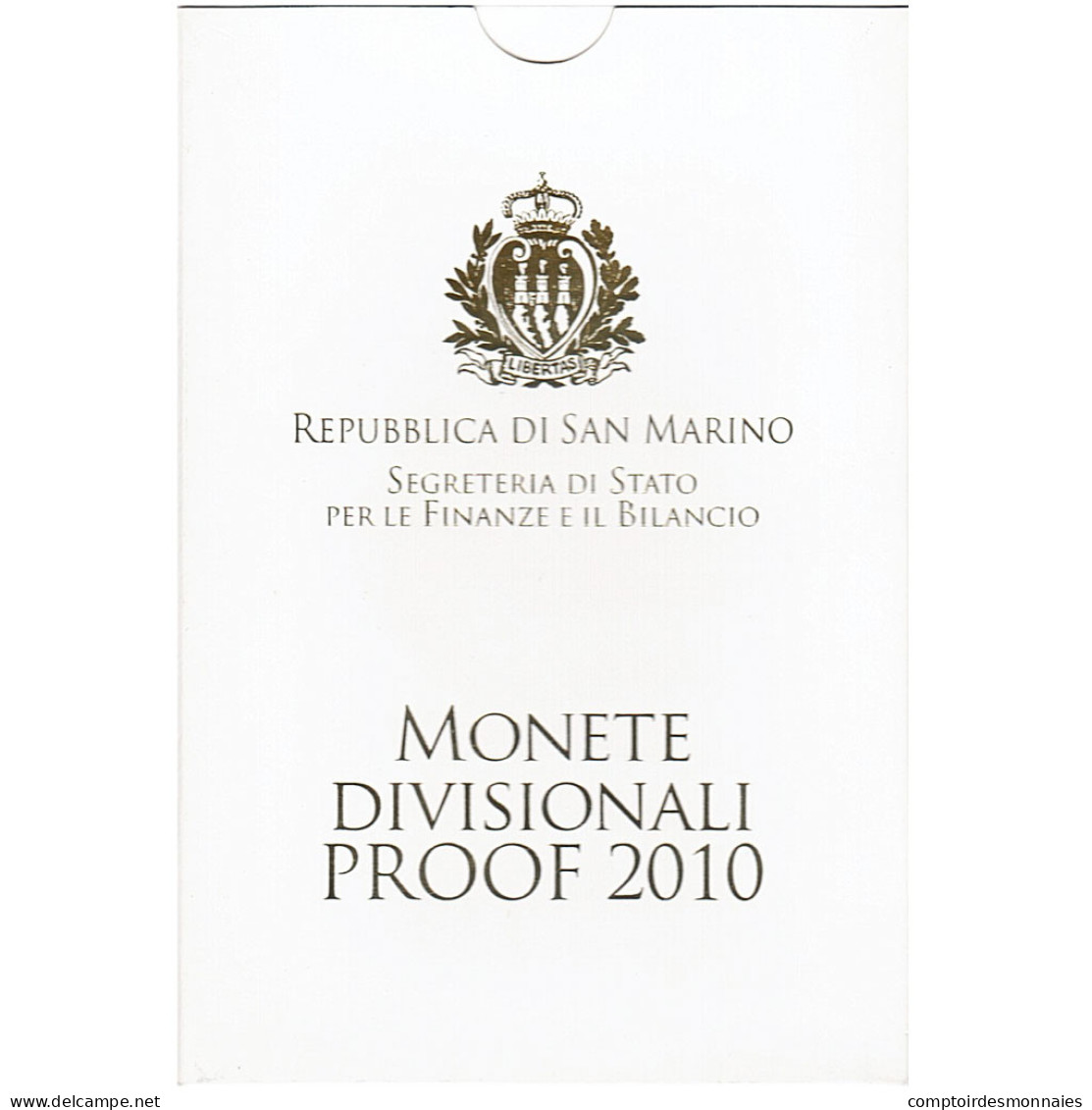 San Marino, Set, 2010, FDC - San Marino