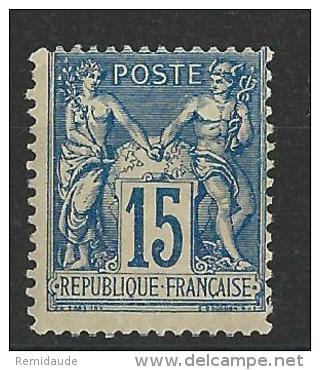 SAGE N/U - YVERT N°101 ** -  COTE = 35+++ EUROS - 1876-1898 Sage (Type II)