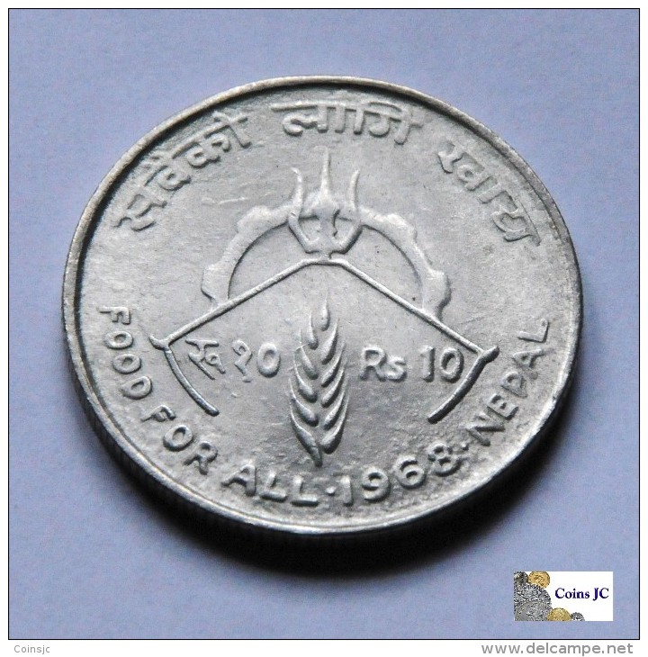 Nepal - 10 Rupee - 1968 - Népal