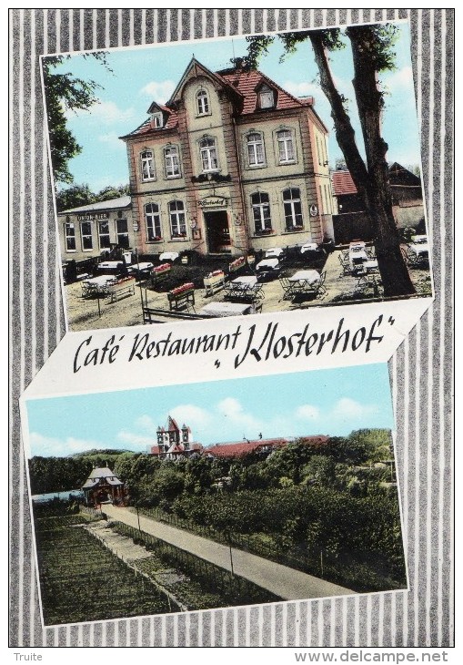 ENVIRONS DE DORMAGEN CAFE RESTAURANT KLOSTERHOF A KNECHTSTEDEN RARE - Dormagen