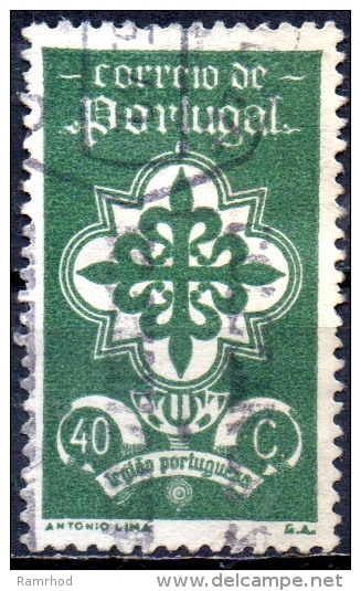 PORTUGAL 1940 Portuguese Legion - 40c Cross Of Avis FU - Unused Stamps