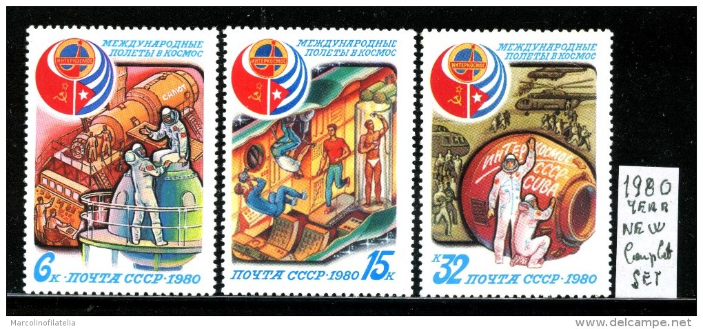 RUSSIA - U.R.S.S. - Year 1980 - MNH ** - Nuovi -news. - Nuovi