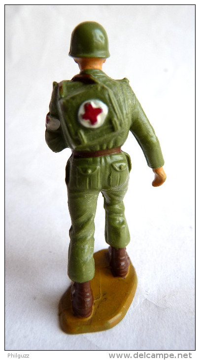 SOLDAT FIGURINE FIG STARLUX 1959 SOLDAT INFIRMIER 5014 - Starlux