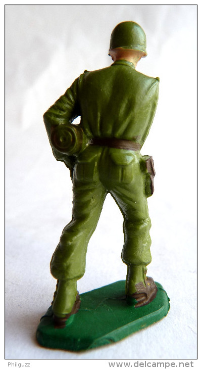 SOLDAT FIGURINE FIG STARLUX 1959 SOLDAT PORTANT OBUS 5012 (1) - Starlux