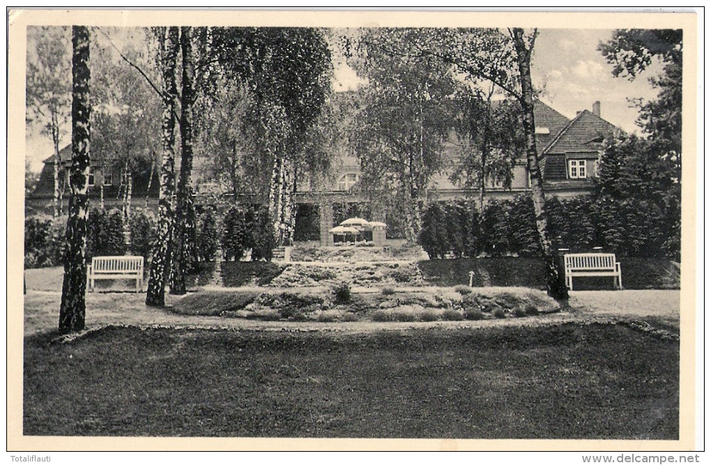 ZOSSEN Truppen ÜBUNGSPLATZ Parkanlage 26.4.1939 Gelaufen - Zossen