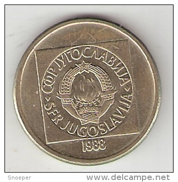 Yogoslavia  20  Dinara  1988   KM132  Unc !! - Yougoslavie