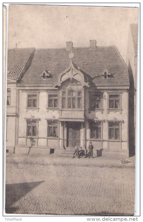 STRAUSBERG II Friedrichstrasse 2 Einzelhaus Mit Bewohner 14.10.1911 Gelaufen - Strausberg