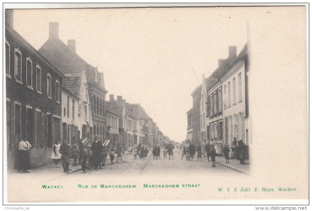 Wakken, Wacken, Marckeghem Straat, Rue De Marckeghem (pk16663) - Dentergem