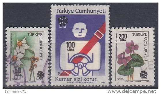 TURKEY 2880-2882,used - Unused Stamps