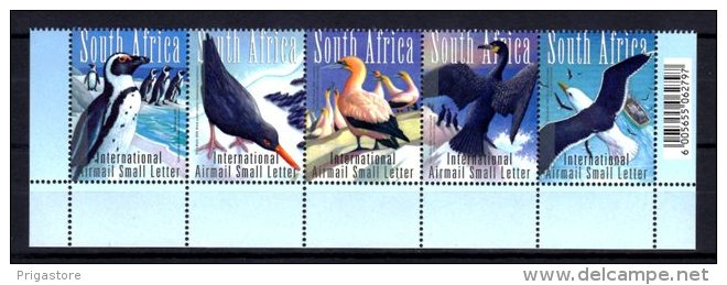 Afrique Du Sud 2010 Oiseaux Série Complète De 5 Timbres Bande Neuf ** 1er Choix - Neufs