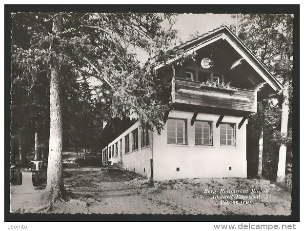 ADETSWIL ZH Bäretswil Berg-Restaurant-Stempel ROSINLI 1947 - Bäretswil