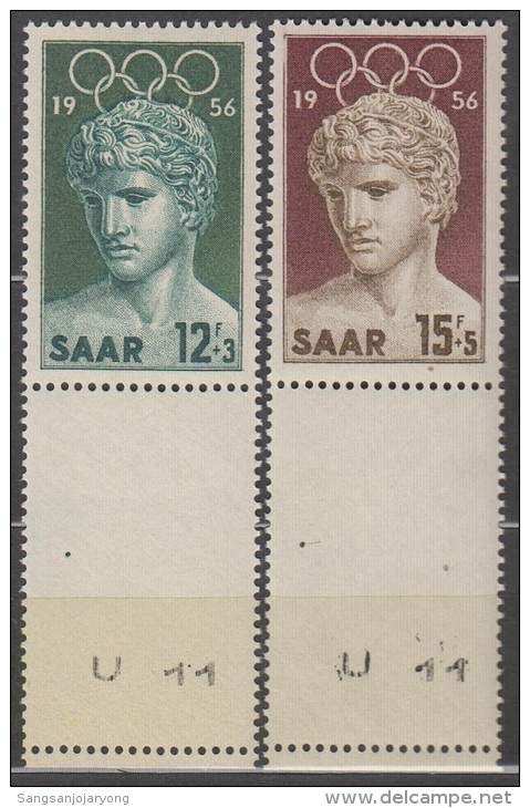 Saar ScB109-10 1956 Melbourne Olympics, Victor Of Benevent, Jeux Olympiques - Ete 1956: Melbourne