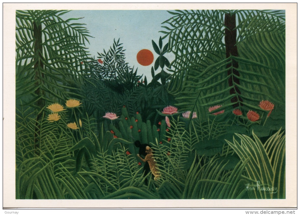 Rousseau : Paysages Exotiques - Le Nègre Attaqué Par Un Léopard (1907/0909) éd Hazan - Peintures & Tableaux