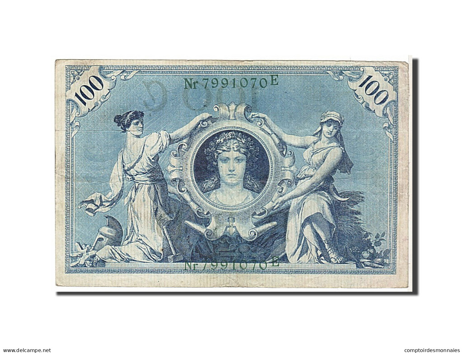 Billet, Allemagne, 100 Mark, 1908, KM:34, TTB+ - 100 Mark