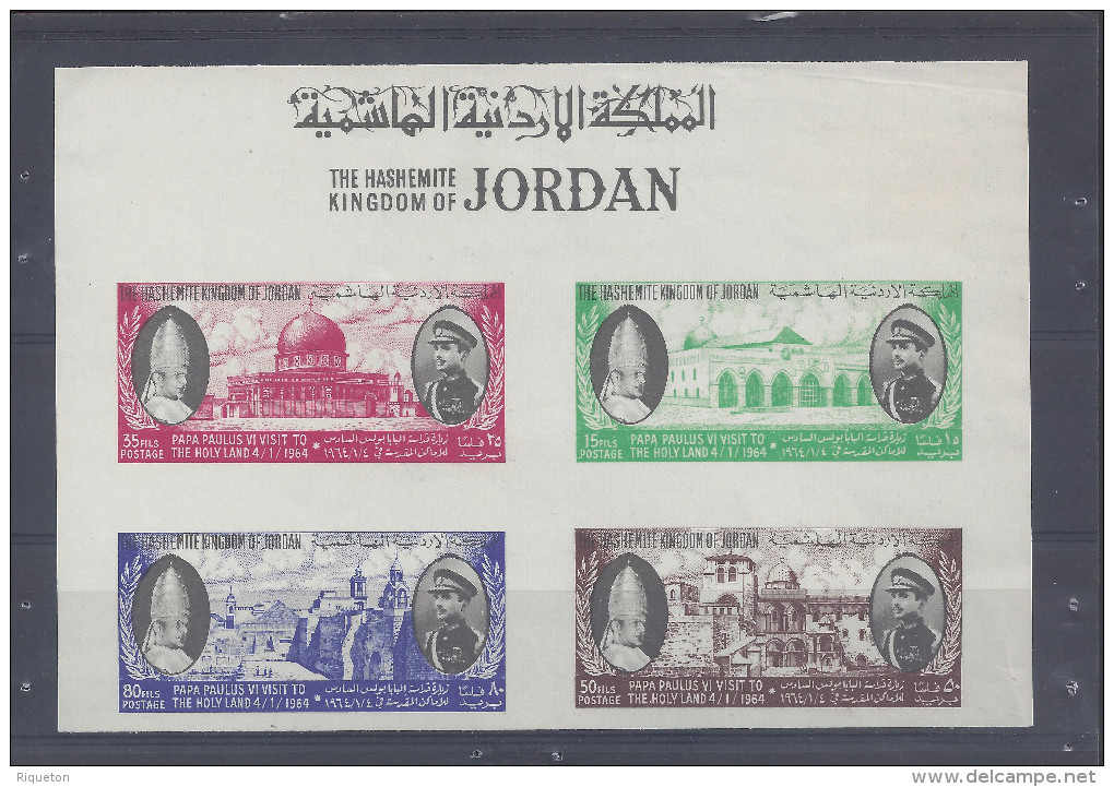JORDANIE - 1964 -  BLOC-FEUILLET N° 5 - XX - - Jordanie