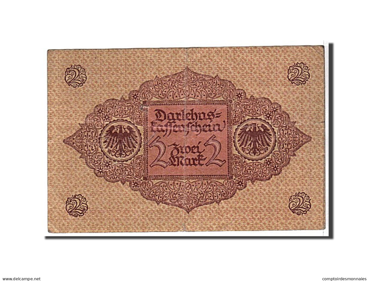 Billet, Allemagne, 2 Mark, 1920, TTB - 2 Mark