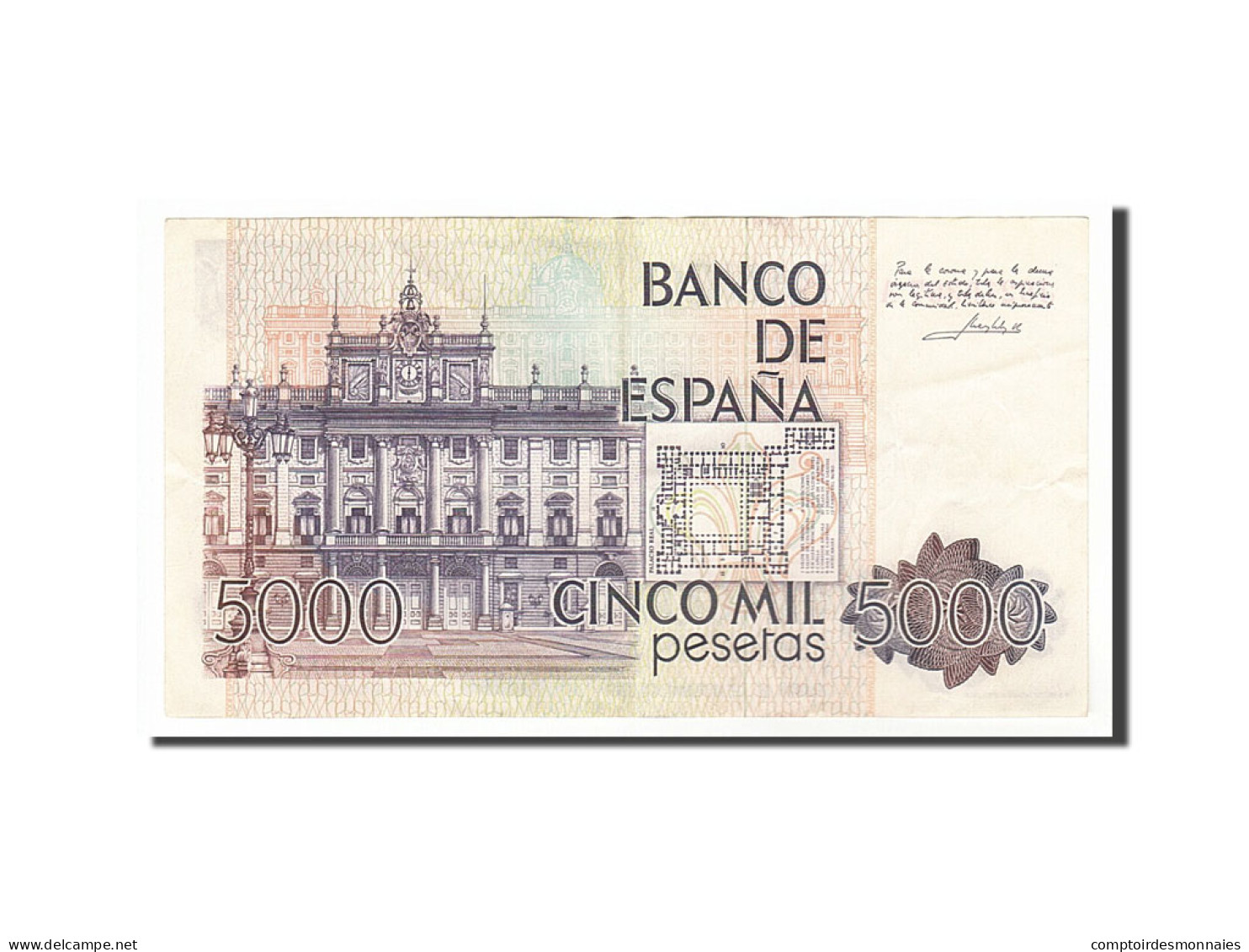 Billet, Espagne, 5000 Pesetas, 1979, 1979-10-23, TTB+ - [ 4] 1975-… : Juan Carlos I