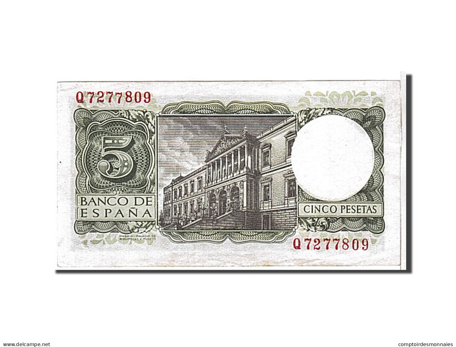 Billet, Espagne, 5 Pesetas, 1954, KM:146a, SUP+ - 5 Pesetas