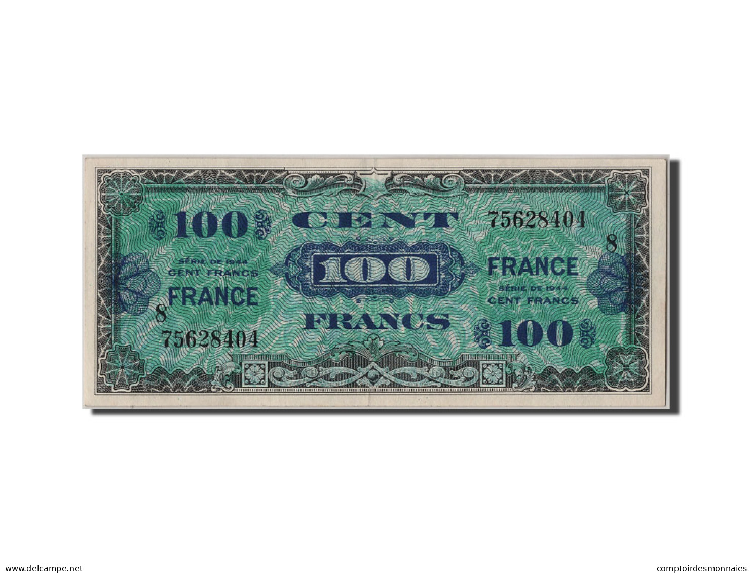 Billet, France, 100 Francs, 1945 Verso France, 1945, 1945-06-04, SUP - 1945 Verso Francés