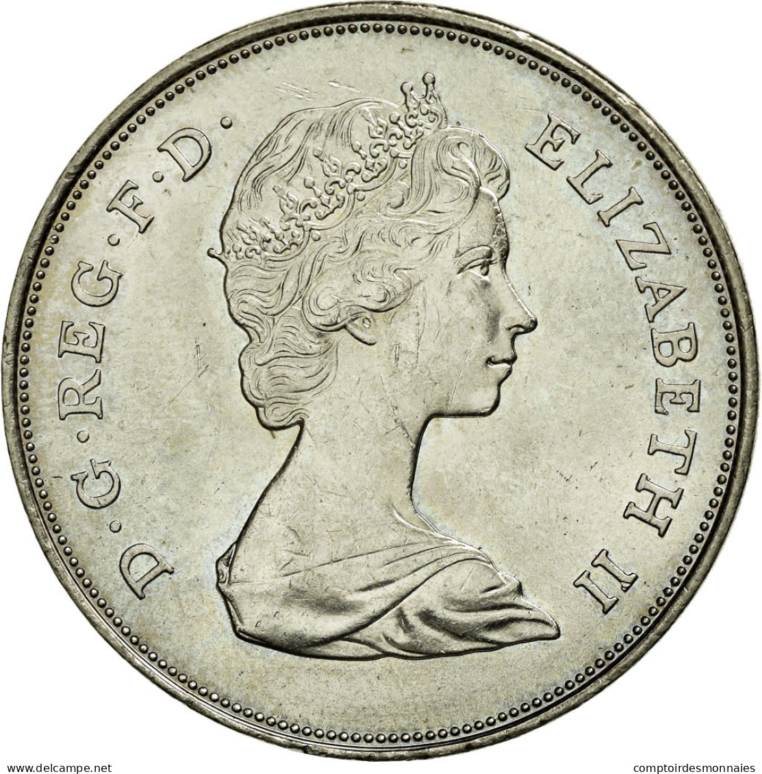 Monnaie, Grande-Bretagne, Elizabeth II, 25 New Pence, 1981, SPL, Copper-nickel - 25 New Pence
