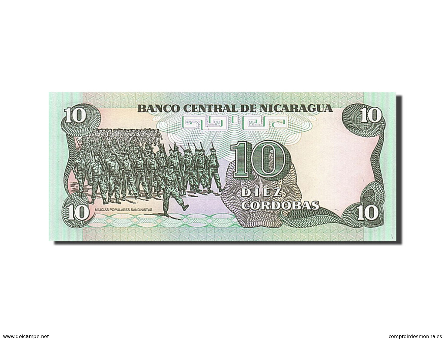 Billet, Nicaragua, 10 Cordobas, 1985, NEUF - Nicaragua